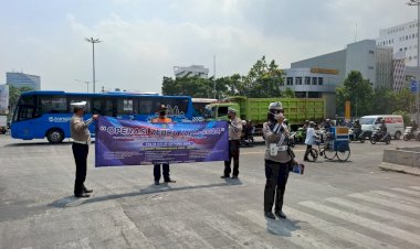 Operasi Zebra Jaya - 2024 di Wilayah Jakarta Pusat