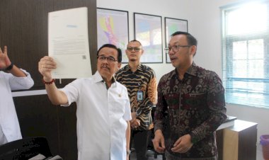 Teras Narang Bangga dengan Semangat Kerja BPN Kota Palangka Raya