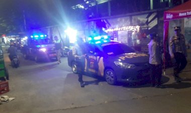 Patroli Tiga Pilar Menteng Antisipasi Tawuran Warga di Perbatasaan Kwitang - Kalipasir