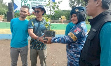 Dukung Program Penghijauan dan Pelestarian Lingkungan, Lanud Husein Sastranegara Berpartisipasi di 