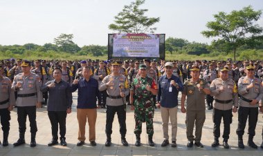 1350 Personil Siap Amankan Pelaksanaan Pencoblosan di TPS Kota Depok
