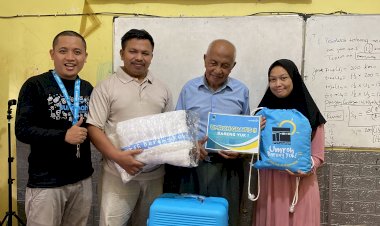 Mbah Melan Terus Berkontribusi di Dunia Pendidikan, Terima Hadiah Rp100 Juta dan Umroh Gratis