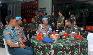 Danpomdam IX/Udayana Kolonel Cpm Dwi Indra Wirawan, S.H., M.Si: Komitmen Pom TNI dan Propam Polri Siap Wujudkan Sinergitas aparat Penegakan Hukum