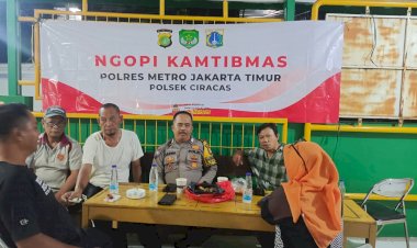 Warga Sambut Positif Ngopi Kamtibmas di Kelurahan Kelapa Dua Wetan