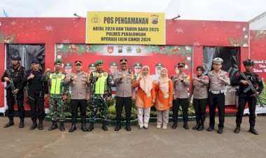 Kunjungi Pos Yan Rest Area 338A Pekalongan, Kapolres : Kita Pastikan Pengamanan Nataru Aman dan Lancar