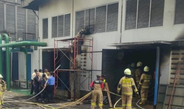 Gedung Panin Bank Sudirman Kebakaran, Di Duga Api Berasal dari Ruang Pendingin Udara