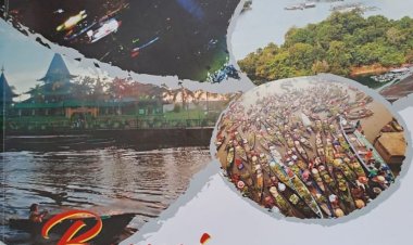 Buku Bumi Lambung Mangkurat – Bentangan Zamrud terbit di HPN 2025 Kalsel