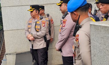 1.172 Personil Amankan Sidang Pleno PHPU Gubernur, Bupati, dan Wali Kota di Mahkamah Konstitusi