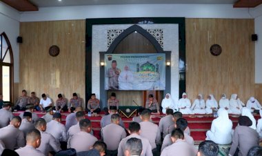 Polres Pekalongan Gelar Peringatan Isra’ Mi'raj Nabi Muhammad SAW