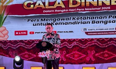 Gala Dinner HPN 2025 Banjarmasin, Fadli Zon: Pers Tidak Bisa Pisah dengan Kebudayaan