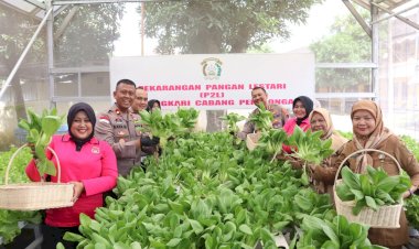 Polres Pekalongan Launching Tanam Sayur dan Budidaya Ikan