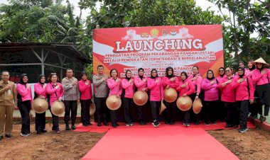 Ketua Bhayangkari Metro Jaya: Pekarangan Pangan Lestari Sukseskan Program Asta Cita Presiden
