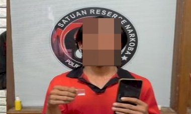 Dugaan Terkait Kasus Narkoba, Seorang Residivis Dibekuk Sat Resnarkoba Polres Pekalongan