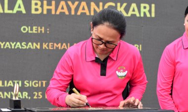 Ny Juliati Sigit Prabowo: Pembangunan SMP Kemala Bhayangkari, Komitmen Dukung Peningkatan Kualitas Pendidikan
