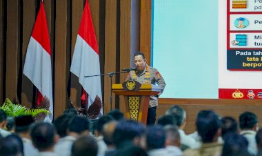 Jadi Narasumber Retreat Kepala Daerah, Kapolri Bicara Pencegahan Korupsi