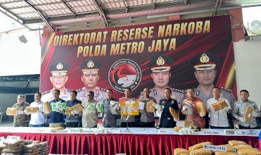 Polda Metro Jaya Tangkap 1.244 Tersangka Narkoba Dalam Dua Bulan
