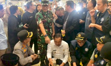 Terkait Produk Minyakita, Dandim 0508/Depok dan Kapolresta Metro Depok Dampingi Wakil Wali Kota Sidak Pasar Sukatani
