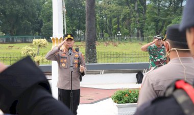 Polri Terjunkan 5.021 Personel, Pastikan Pengamanan Aksi di DPR RI Tanpa Senjata api dan Humanis