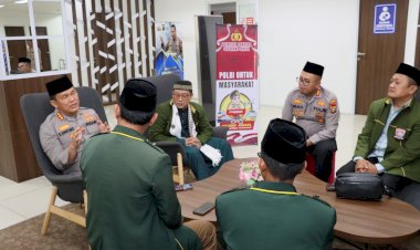 Kapolresta Bandara Soetta Sosialisasikan Call Canter 110 Kepada Da'i Kamtibmas untuk bantu sebarkan ke Masyarakat