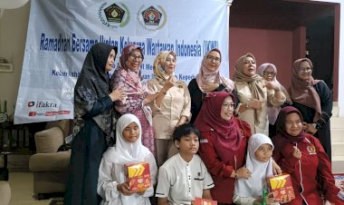 IKWI Pusat Berbagi Ramadhan 1446 H di  Rumah Az-zahra