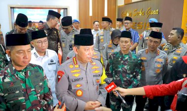Perkuat Silaturahmi, Kapolri-Panglima TNI Hadiri Safari Ramadhan di Polda Lampung
