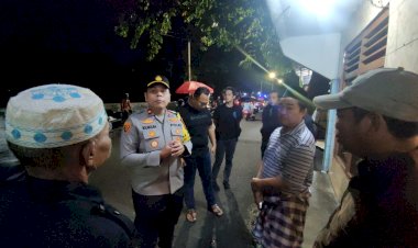 Antisipasi Kejahatan, Polsek Tambora Intensifkan Patroli di Pemukiman Kosong Ditinggal Mudik