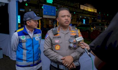 Kakorlantas Pantau Pergerakan Arus Balik di GT Banyumanik: 40 Persen Kendaraan Mengarah ke Jakarta