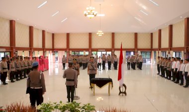 Kapolres Metro Bekasi Pimpin Sertijab Wakapolres