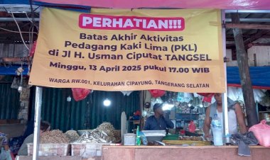 Sinergi Tiga Pilar Sosialisasi Penertiban Pedagang Pasar Ciputat