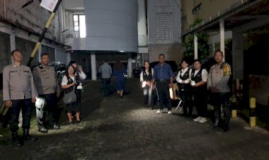 Paskah Subuh di GKI Samanhudi, 350 Jemaat Mendapat Pengamanan Personel Polsek Sawah Besar