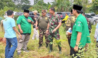 Kodim 0508/Depok Siap Bekerja Sama dengan GP Ansor Kota Depok Melalui Program Penanaman Bibit Cabe dan Komoditas Pertanian