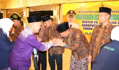 Kapolres Bersama Forkopimda Hadiri Pelepasan Jamaah Calon Haji Kabupaten Pekalongan