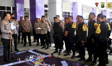 Brimob Polda Metro Jaya Amankan Laga Persita vs Persib di Indomilk Arena, Situasi Kondusif dan Terkendali