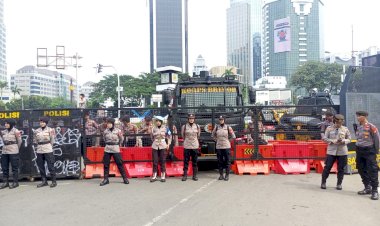 1.613 Personel Gabungan Dikerahkan untuk Amankan Aksi di Silang Monas Barat Daya