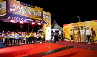 Bhayangkara Babel Run 2025 Sukses Digelar, 3.002 Peserta Ramaikan Ajang Lari di Polda Bangka Belitung