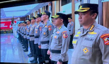 Polda Metro Jaya Ikuti Upacara Virtual Pemuliaan Nilai Luhur Tribrata dalam Rangka HUT Bhayangkara ke-79