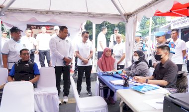 Antusias warga Bandung Kunjungi Pelayanan Publik Gratis di Car Free Day Dago Bandung