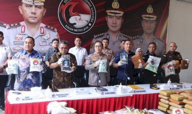 Polda Metro Jaya Tangkap 1.672 Tersangka Dan Sita 321,5 Kg Narkoba Jelang Hari Bhayangkara Ke-79