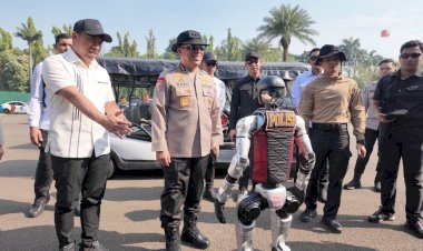 Robot Humanoid dan K9: Mimpi Inovasi Teknologi Polri dalam Syukuran Hari Bhayangkara ke-79