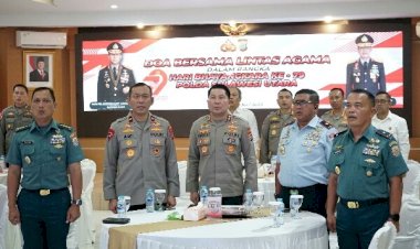 Jelang Hari Bhayangkara ke-79, Polda Sulut Gelar Doa Bersama Lintas Agama