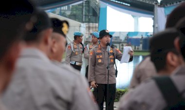5.888 Personel Gabungan Amankan HUT Bhayangkara ke-79 di Monas, Presiden Prabowo Dijadwalkan Hadir
