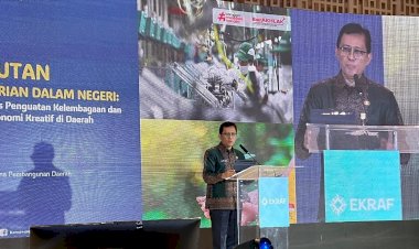 Dirjen Bina Bangda: Daerah Punya Peran Strategis dalam Penguatan Ekonomi Kreatif