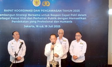 Cegah Abuse of Power, Tito Karnavian Minta Polri Perkuat Sistem Pengawasan Internal