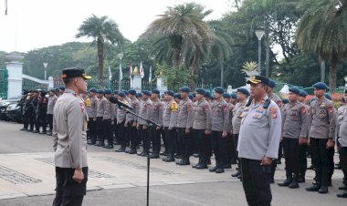 Polri Terjunkan 1.437 Personel Amankan Aksi “177” Ojol di Silang Selatan Monas
