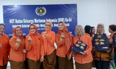 Pengurus IKWI Pusat Rayakan HUT Ke-64 Secara Sederhana