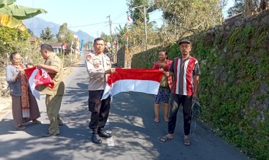 Bagikan 10.000 Bendera Merah Putih Polres Boyolali Tanamkan Jiwa Nasional ke Masyarakat