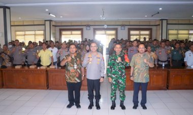 Apel Tiga Pilar Pekalongan Perkuat Sinergi Jaga Kamtibmas