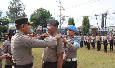 Apresiasi Atas Dedikasi dan Keberaniannya, Bripda David Mendapat Kenaikan Pangkat Luar Biasa