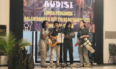 Audisi Pengamen di Kodim Depok Bukti Nyata Apresiasi TNI untuk Seniman Jalanan