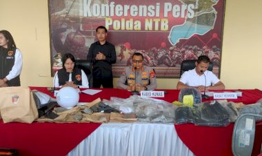 Polda NTB Tetapkan 20 Tersangka Terkait Penjarahan saat Demo
